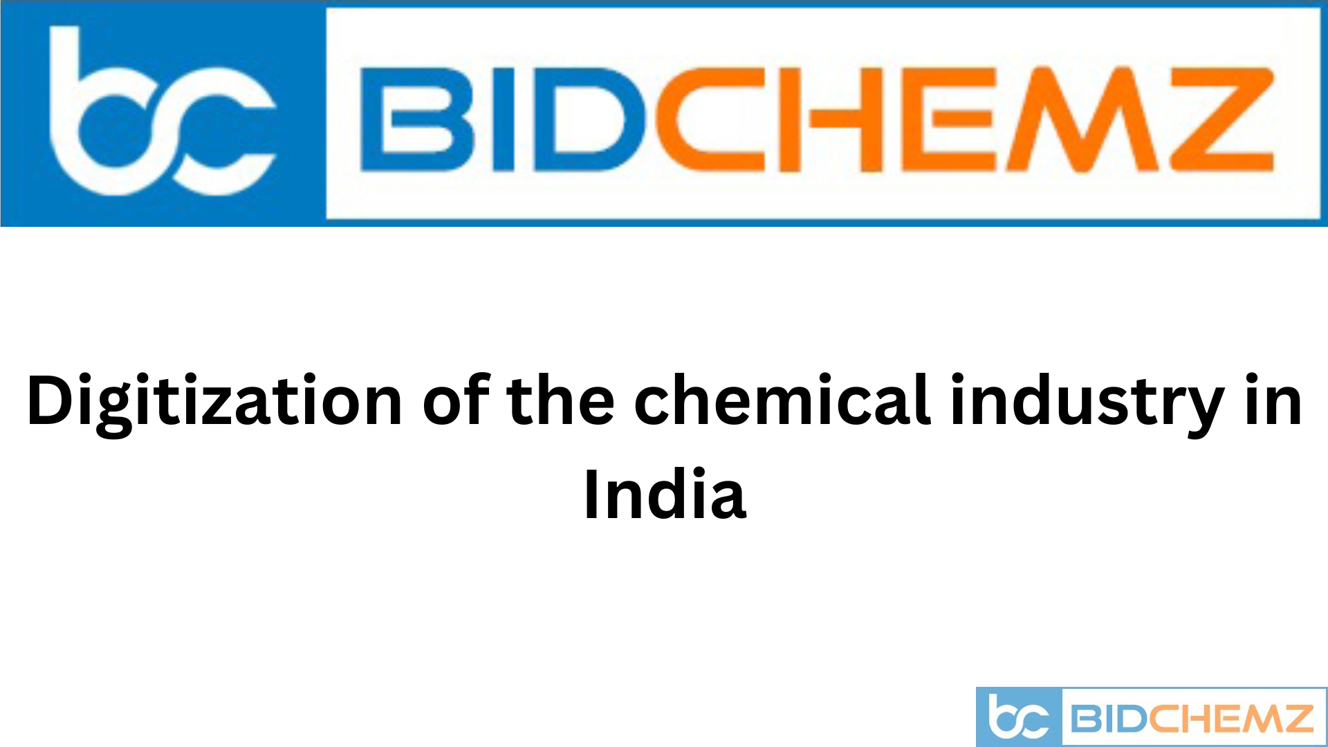 Digitization of the chemical industry in India