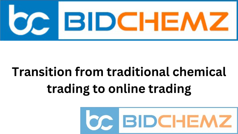 Transition from traditional chemical trading to online trading