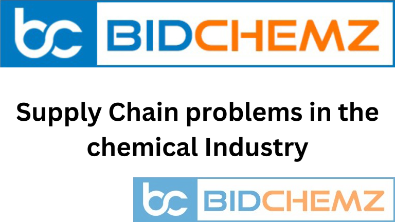 Supply Chain Problems in the Chemical Industry