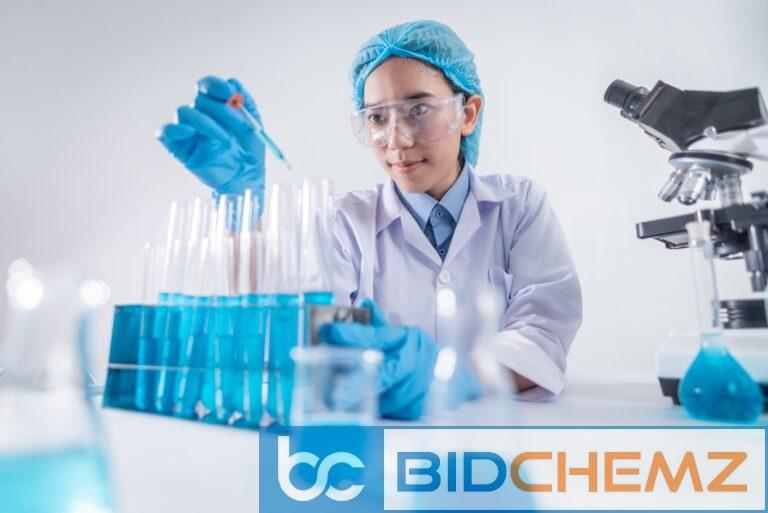 photo of female scientist working on laboratory